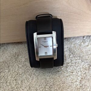 Kenneth Cole Silver and Black Watch